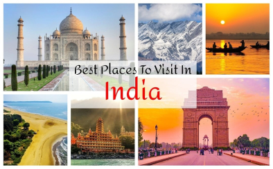 Famous tourist places to visit in India