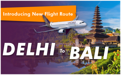 Introducing New Flight route Delhi to Bali Vistara Flights.